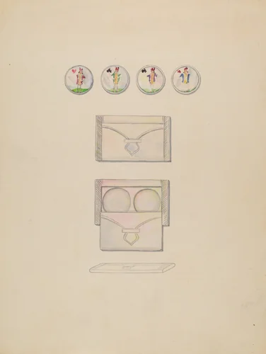 Card Counters by Jean Gordon, index of american design, 1936