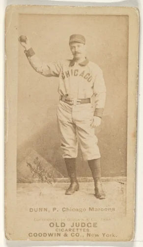 Dunn, Pitcher, Chicago, from the Old Judge series (N172) for Old Judge Cigarettes by Goodwin & Company, photograph, 1888
