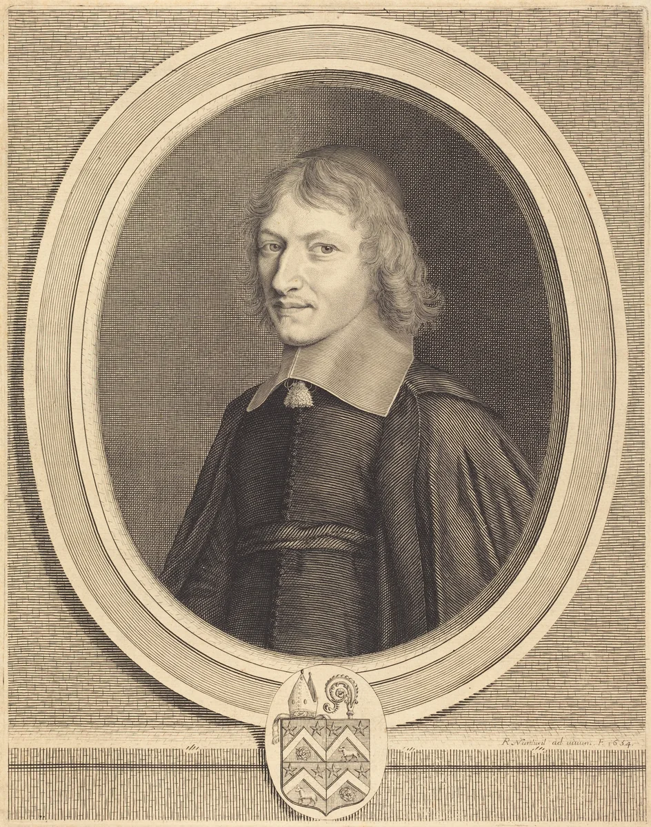 Dominique de Ligny by Robert Nanteuil, print, 1654