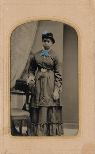 Portrait of a Woman by American 19th Century, photograph, 1880-1889