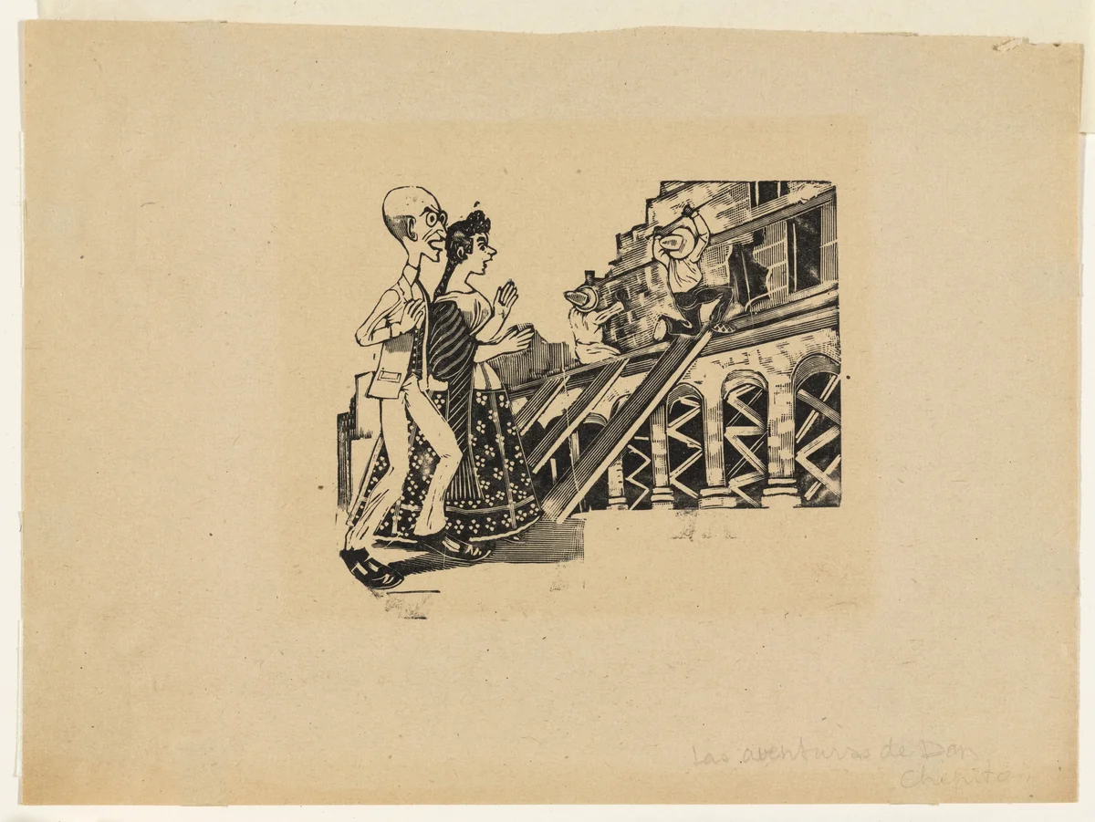 The Adventures of Don Chepito (Las aventuras de Don Chepito) by José Guadalupe Posada, print, 1891