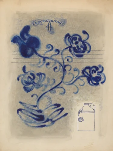 Jug by John Dana, index of american design, 1937