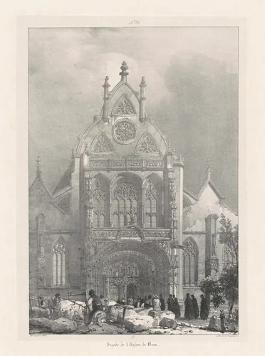 Façade de l'Église de Brou (Facade of the Church at Brou) by Richard Parkes Bonington
Gottfried Engelmann, print, 1825