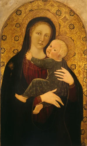 Virgin and Child by Central Italian, painting, 1445-1455
