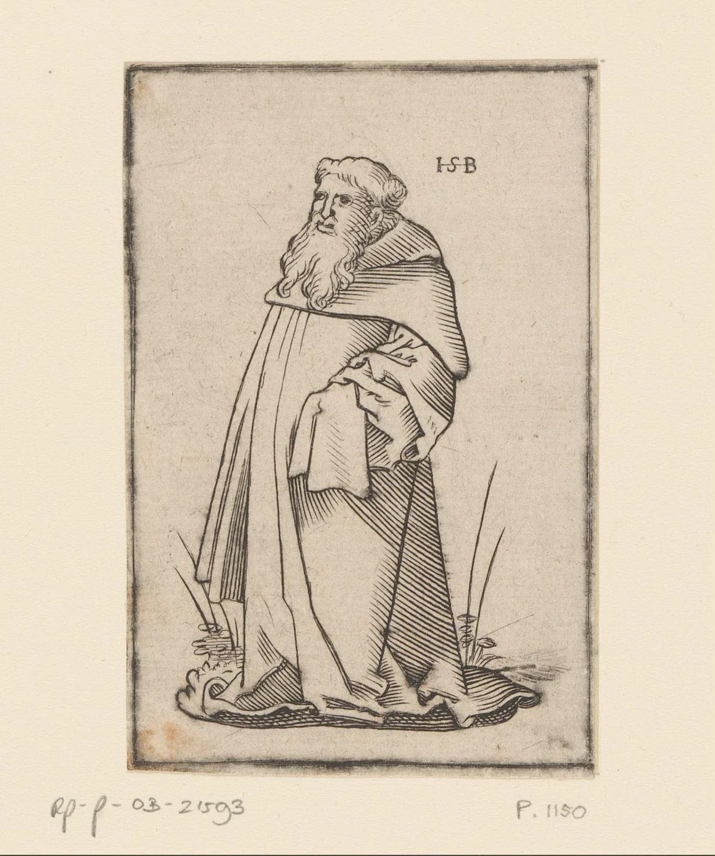 Monnik van de orde van het Dal van Josafat by anonymous, print, 1526