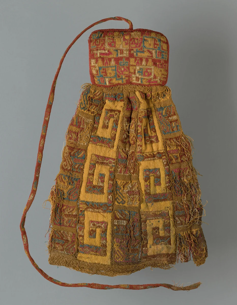Tassels by Nazca Peru, textile, 500-900