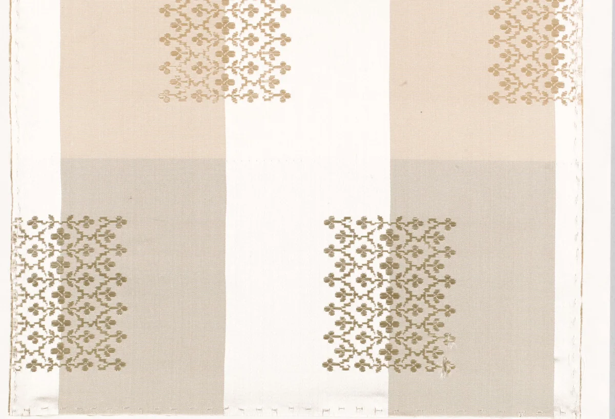 Textile sample by Unknown Designer, textile, 1900