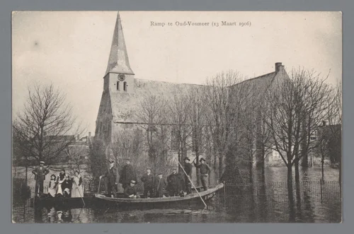 Ramp te Oud-Vossemeer op 13 maart 1906 by Gebroeders van Straaten, other, 1906