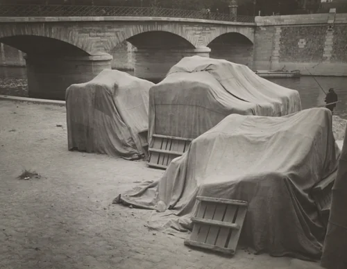 Quai de Bercy by André Kertész, photograph, 1926