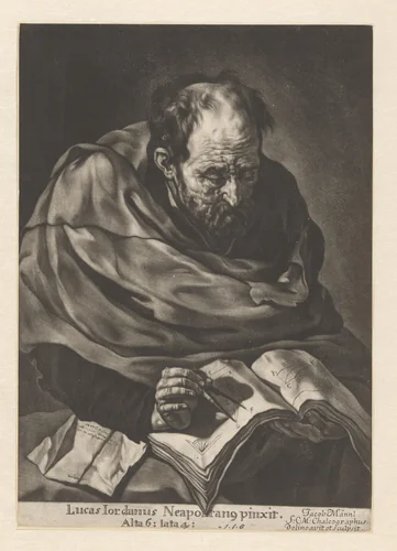 Archimedes by Jakob Männl, print, 1675-1702
