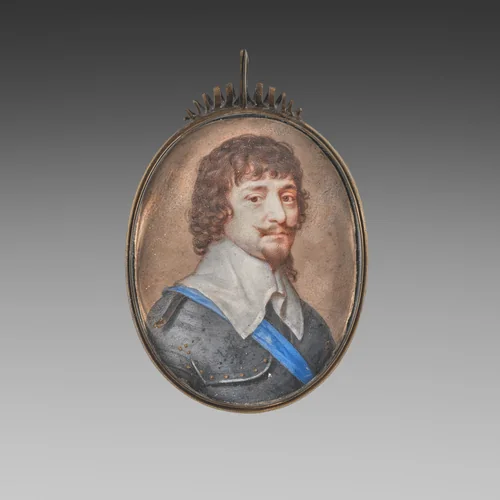 Portrait of Frederick V, Elector Palatine, King of Bohemia by John Hoskins, painting, 1630-1639