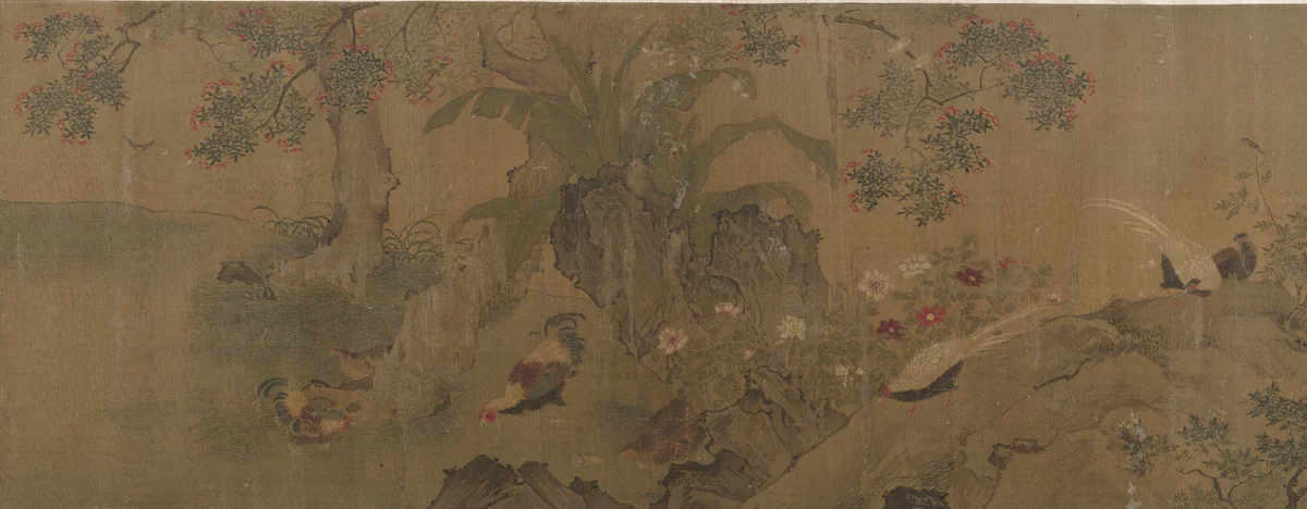 The Hundred Birds by Dai Wan, painting, 1368-1644