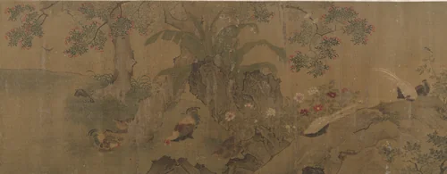 The Hundred Birds by Dai Wan, painting, 1368-1644