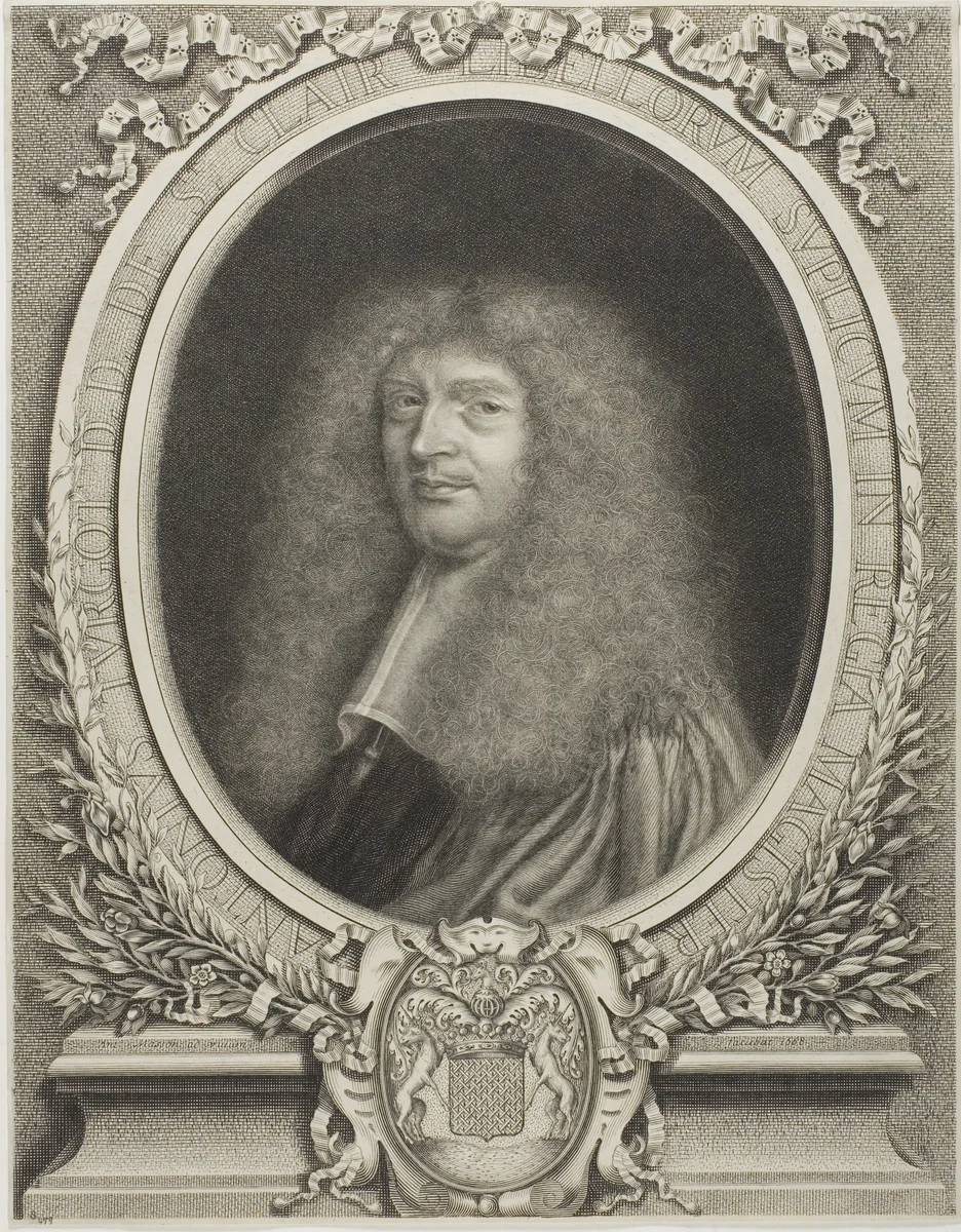 Antoine Turgot de Saint-Clair by Antoine Masson, print, 1668