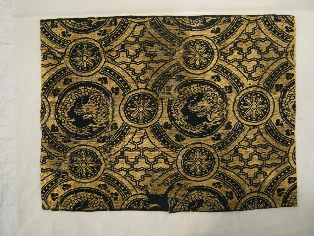 Fragment by Japan, textile, 1775-1800