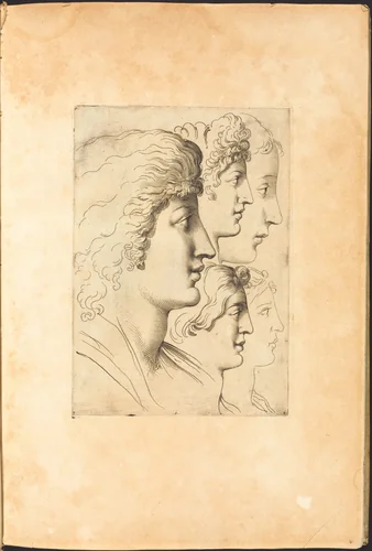 Print from Drawing Book by Luca Ciamberlano, print, 1610-1620