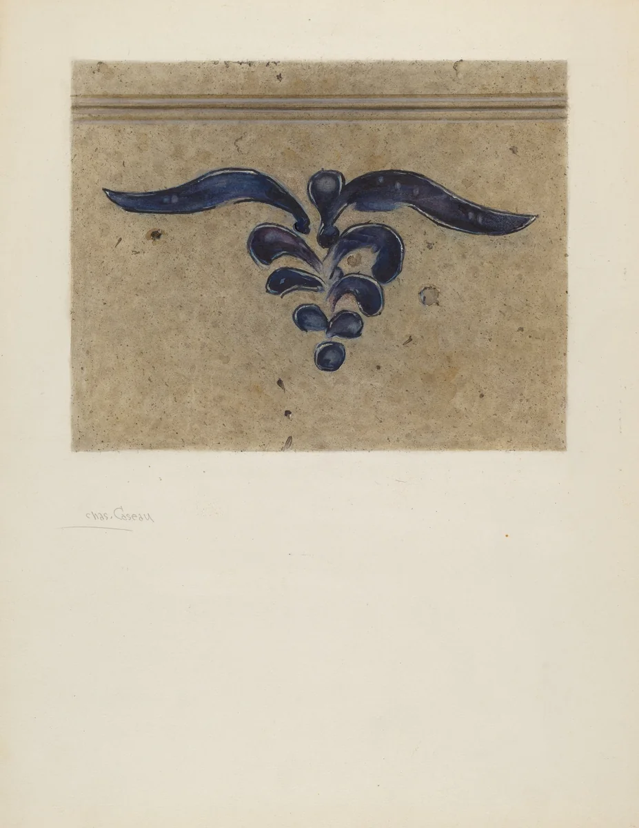 Crock by Charles Caseau, index of american design, 1938