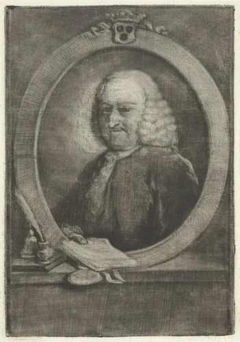 Portret van Pieter van Bleiswijk by Aert Schouman, print, 1787