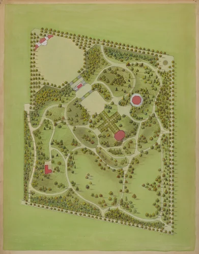 Washington Park by Meyer Goldbaum, index of american design, 1936