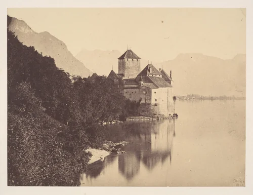 The Castle of Chillon by John Joscelyn Coghill, photograph, 1855