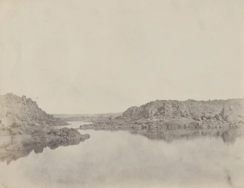 First Cataract of the Nile near Philas by John B. Greene, photograph, 1855