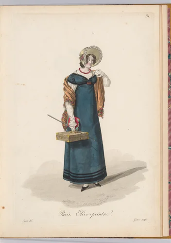 Costumes parisiens: les ouvrières de Paris by Gatine & Lanté, book, 1819-1829