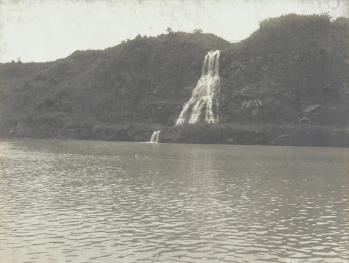 Obispo diversion ditches. Ditch "A" flowing into the Canal opposite Empire by Unidentified Photographer, photograph, 1915