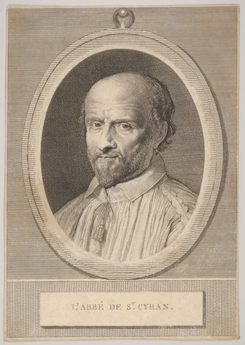 L'Abbé de Saint Cyran by anonymous, print, 1615-1700