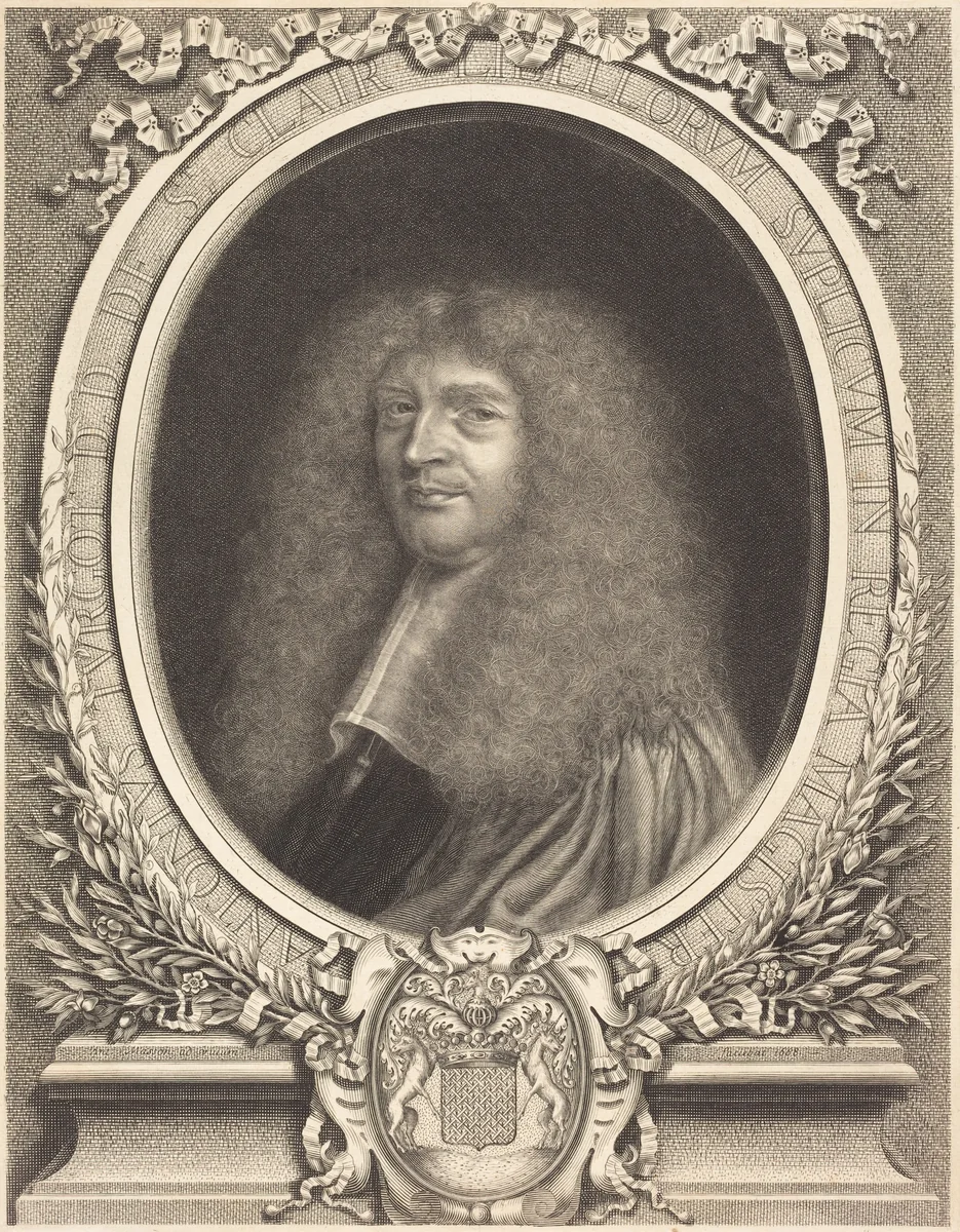 Antoine Turgot by Antoine Masson, print, 1636-1700
