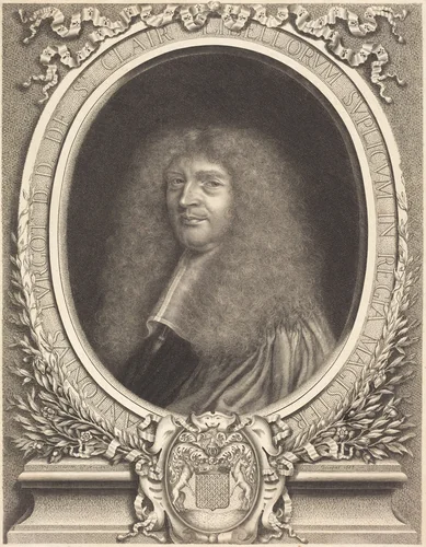 Antoine Turgot by Antoine Masson, print, 1636-1700