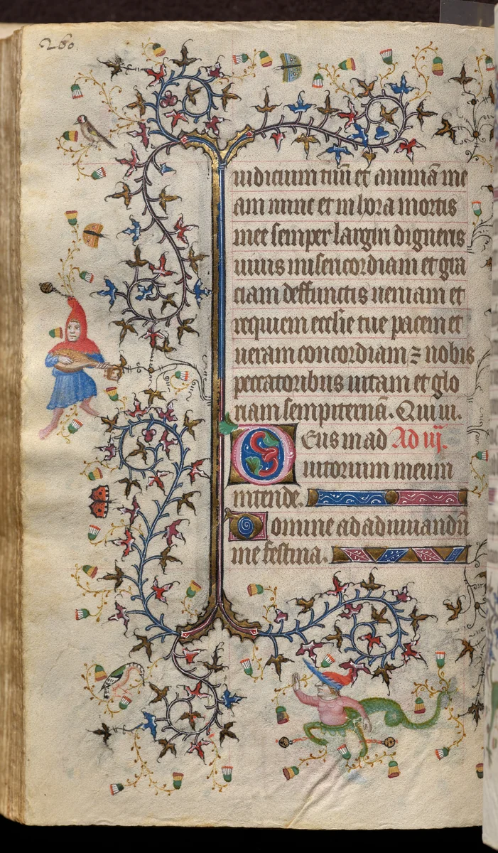 Hours of Charles the Noble, King of Navarre (1361-1425): fol. 130v, Text by Master of the Brussels Initials and Associates, book, 1400-1410