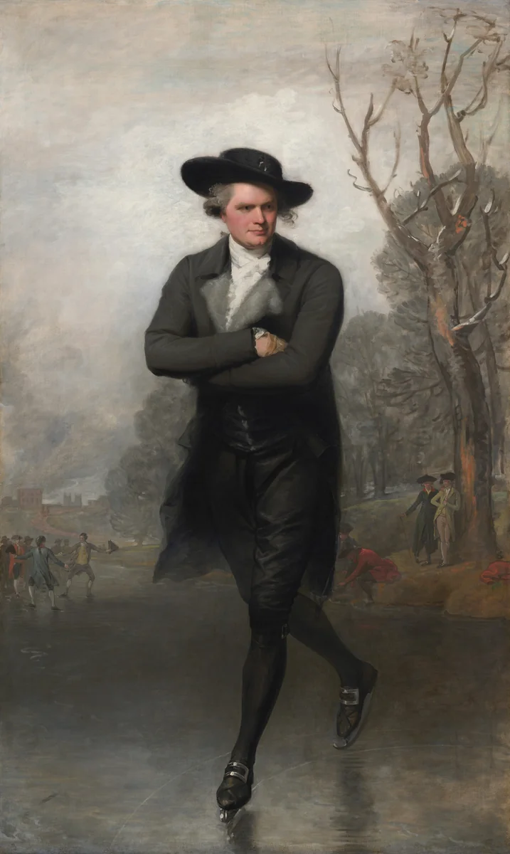 The Skater (Portrait of William Grant) by Gilbert Stuart, painting, 1782