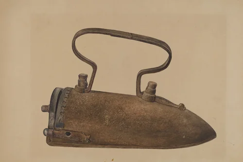 Hand Iron by Michael Chomyk, index of american design, 1939