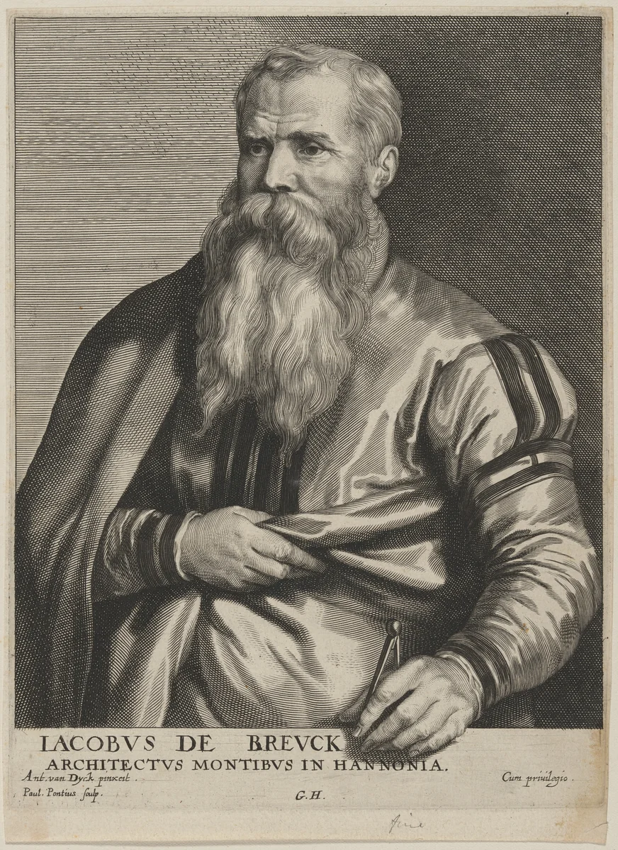 Jacobus de Breuck, Jr. by Paulus Pontius
Sir Anthony van Dyck, print, 1603-1658