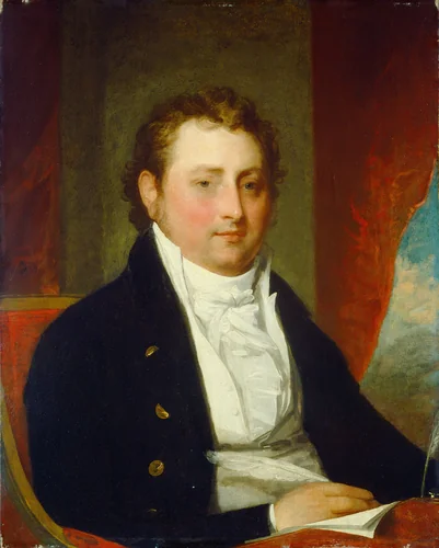 Edward Stow by Gilbert Stuart, painting, 1803