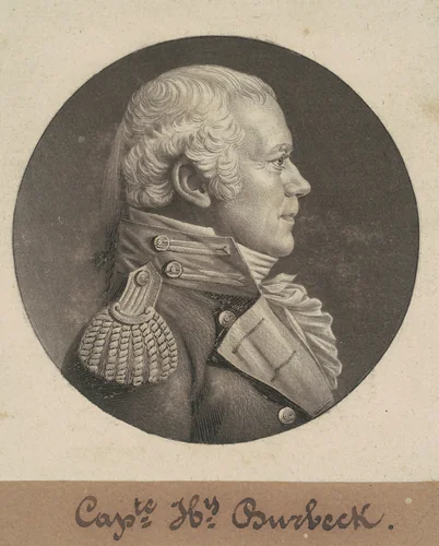Henry Burbeck by Charles B. J. Févret de Saint-Mémin, print, 1806