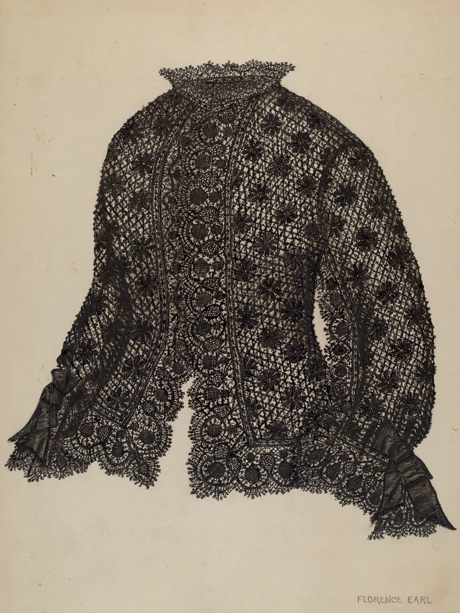 Jacket by Florence Earl, index of american design, 1937