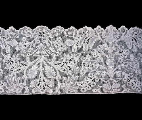 Flounce by Italy, textile, 1775-1800