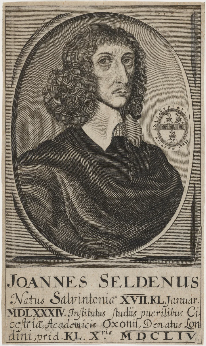 John Selden by Unknown 19th Century, print, 1800-1899