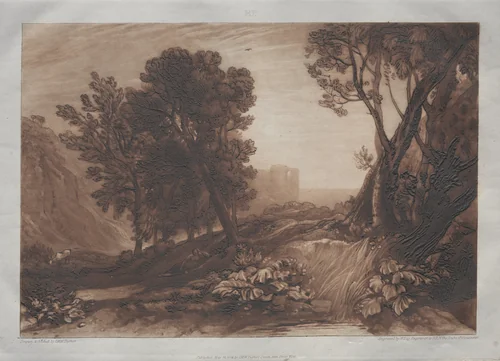 Solitude by Joseph Turner, print, 1809-1819