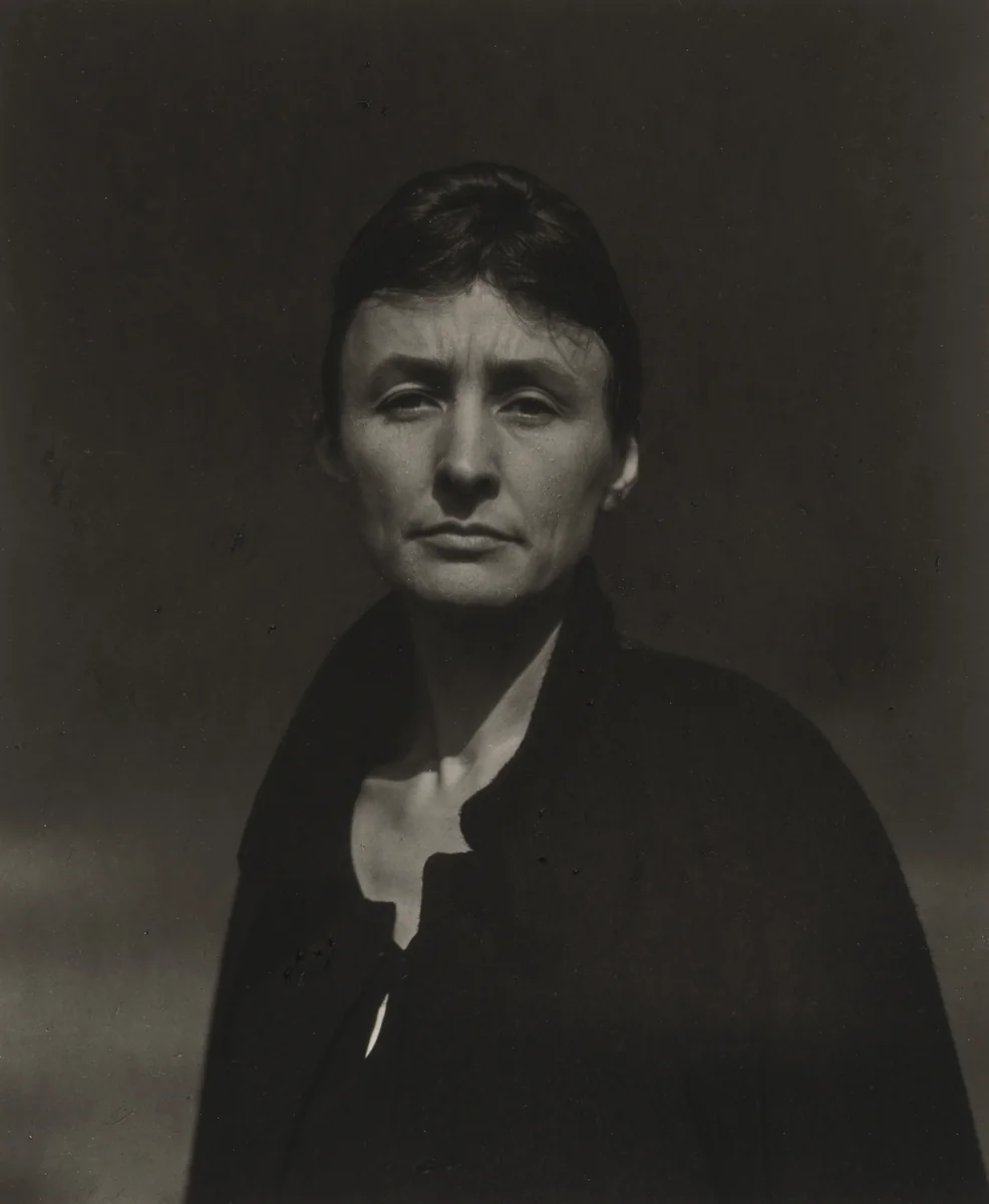 Georgia O'Keeffe by Alfred Stieglitz, photograph, 1924-1927