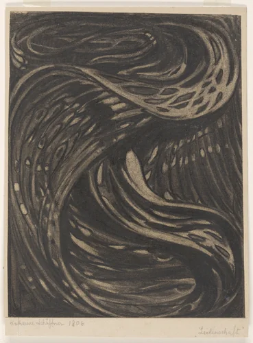 Passion (Leidenschaft) by Katharine Schäffner, drawing, 1906