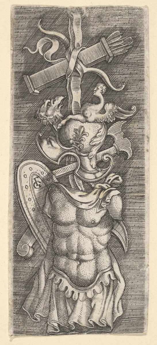 Trophy by Master FG, print, 1520-1580
