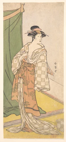 Segawa Kikunojo III by Katsukawa Shunjō, print, 1775-1795
