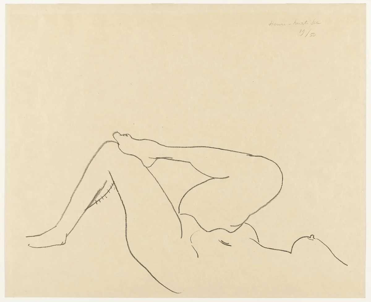 Study of Legs (Étude de jambes) by Henri Matisse, print, 1925