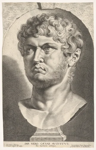 Nero by Paulus Pontius, print, 1638