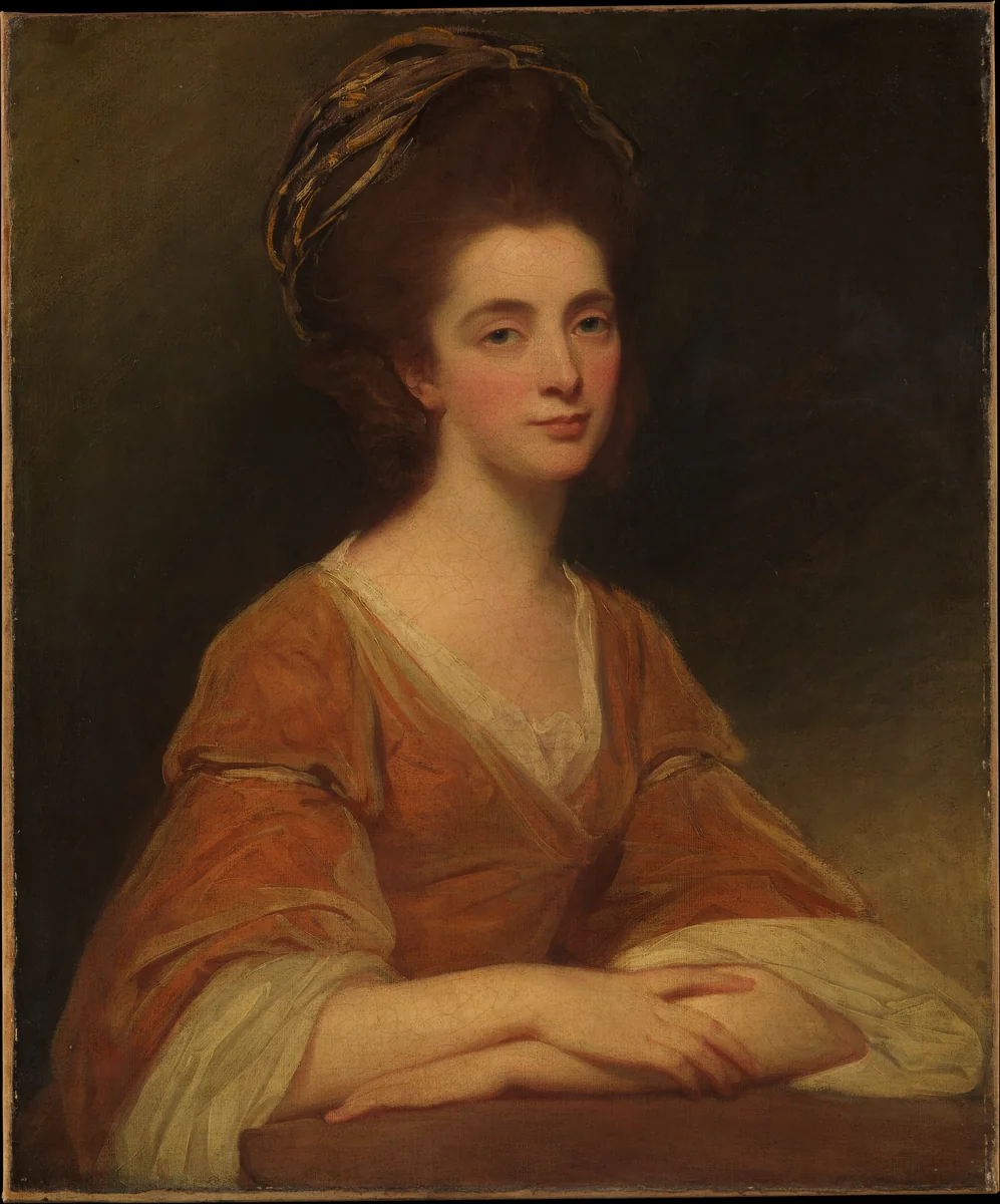 Mrs. Charles Frederick (Martha Rigden, died 1794) by George Romney, painting, 1754-1802