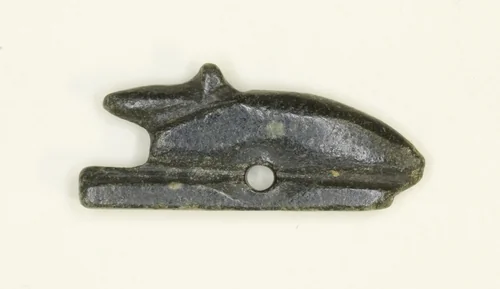 Amulet of an Ichneumon (?) by Egyptian, metalwork, -700--100