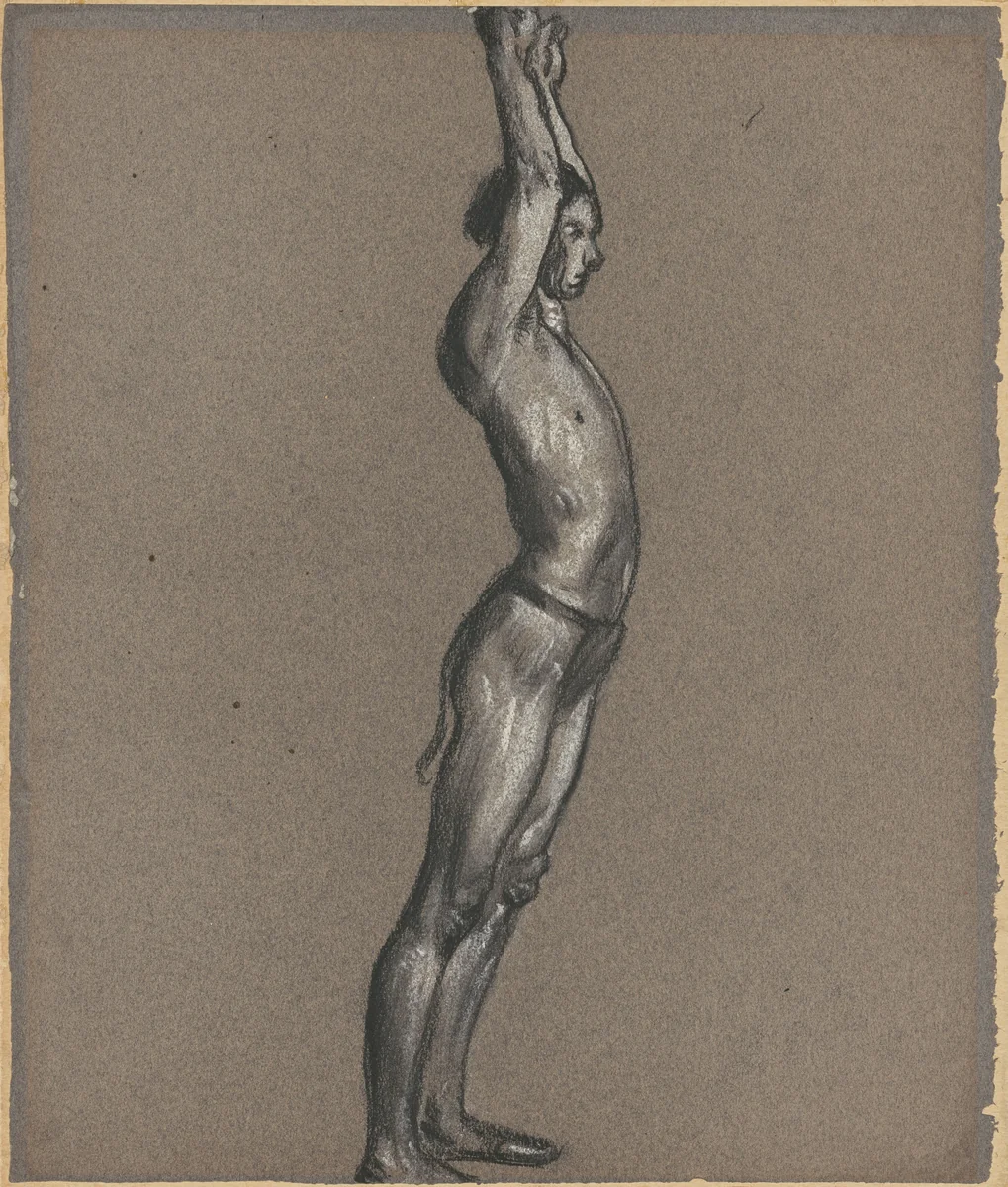 Tahomet by Arthur B. Davies, drawing, 1917-1928