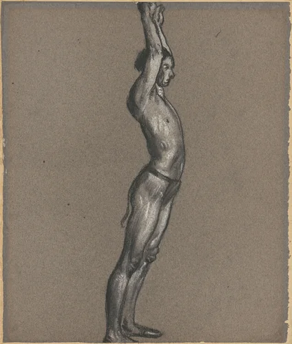 Tahomet by Arthur B. Davies, drawing, 1917-1928